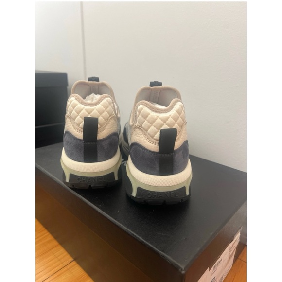 Chanel Multi Color Sneakers. Never worn. Comes with Box. Size 35.5 - Picture 5 of 7